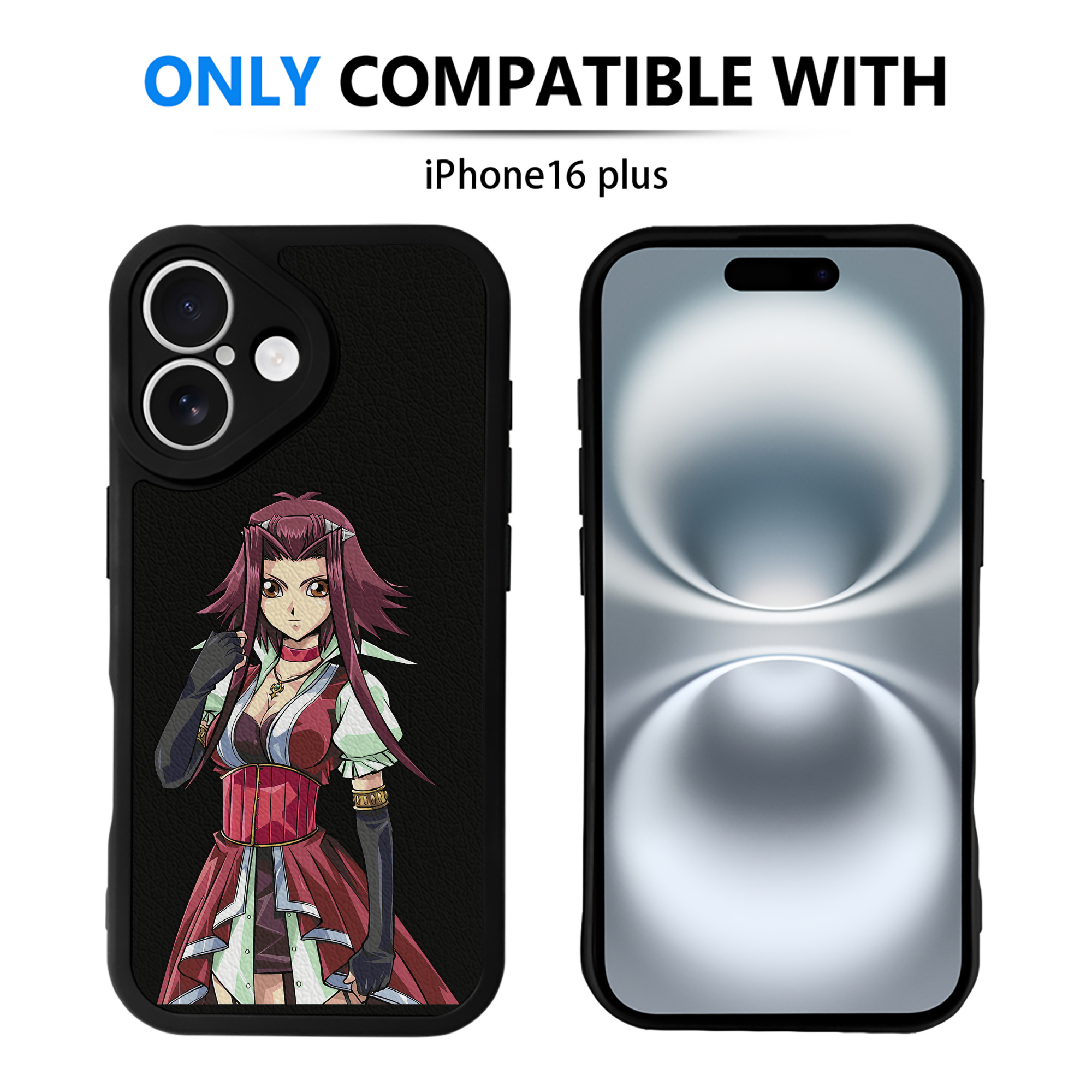 遊☆戯☆王 Yu-Gi-Oh! 【iPhone 16シリーズ対応】シリコンスマホケース（レザー調） 材質：シリコン